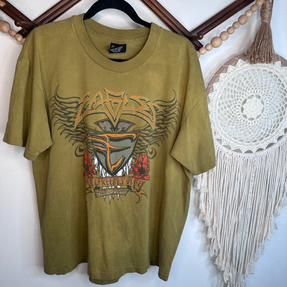 Vintage Giant Eagles Hell Freezes Over 1990s World Tour Single Stitch T